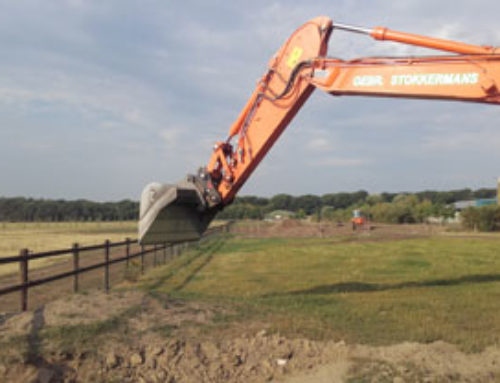 Groen aanleggen Wadi in natuurgebied