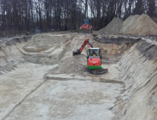 Grondwerk nieuwbouwwoning Boschkamer